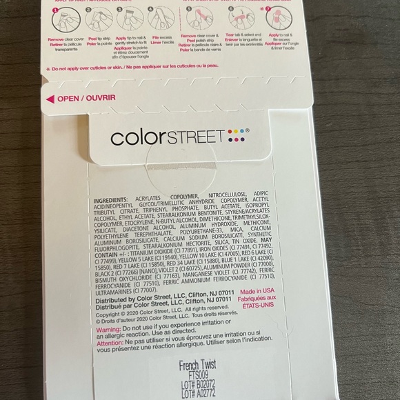 Color Street French Manicure “French Twist” - Picture 2 of 2